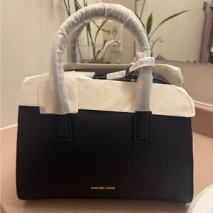 Black Michael Kors Ashton Medium leather satchel